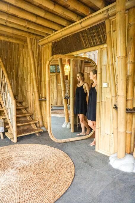 Villa Eco Bamboo Island Bali - Bamboo House #4 Selat Exterior foto