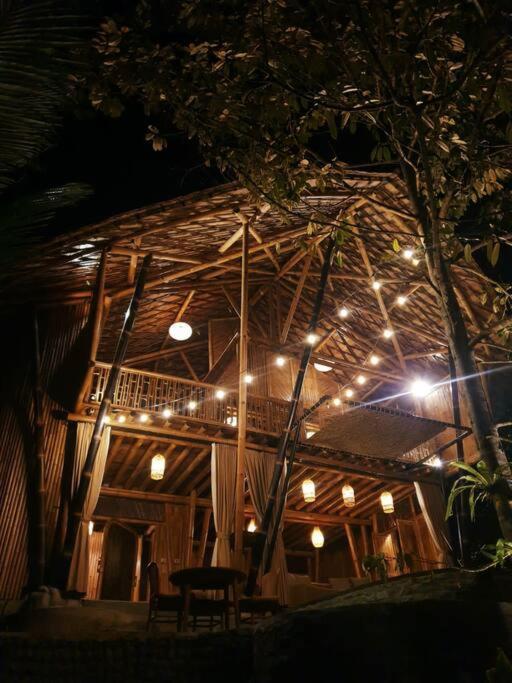 Villa Eco Bamboo Island Bali - Bamboo House #4 Selat Exterior foto