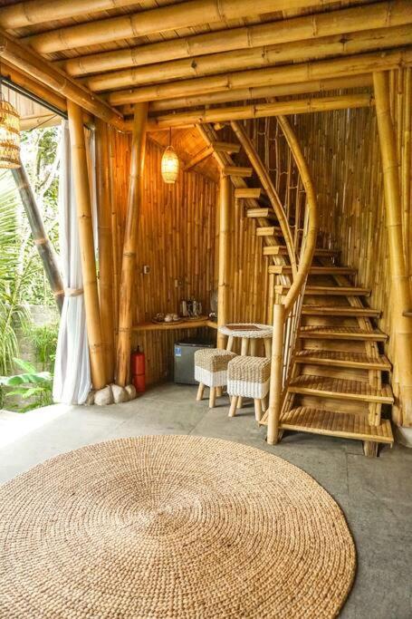 Villa Eco Bamboo Island Bali - Bamboo House #4 Selat Exterior foto